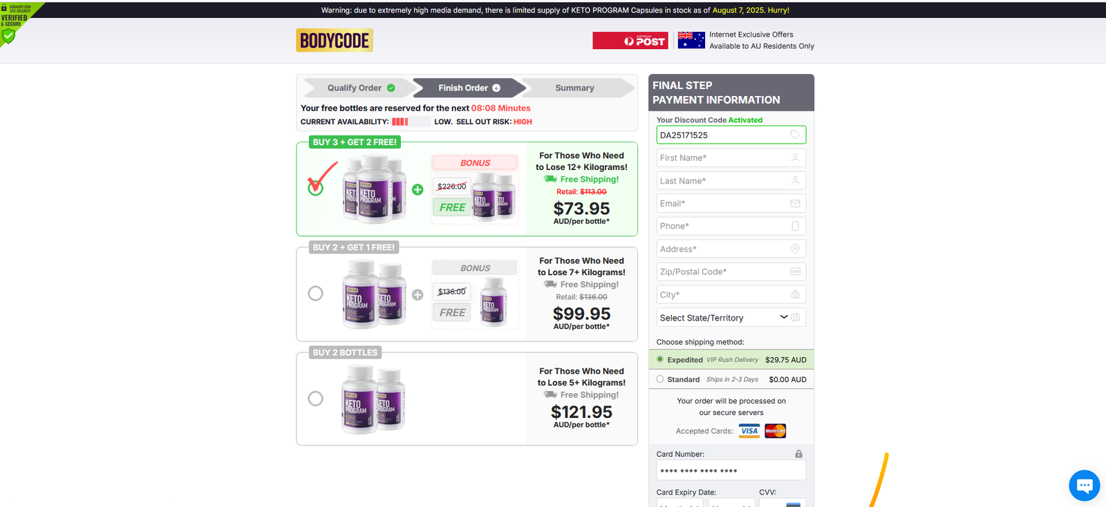 order-bodycode-keto